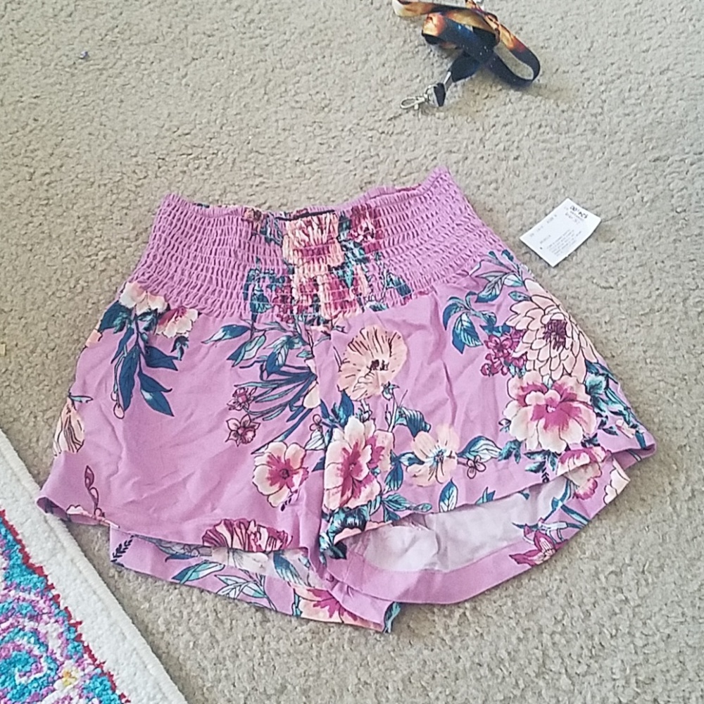 High waisted shorts